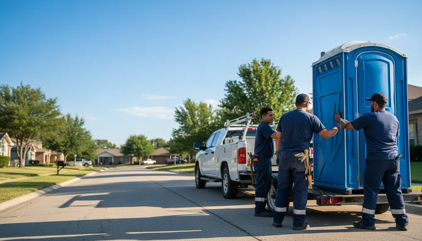 Portable Toilet Rental in Artesia Wells, TX near me